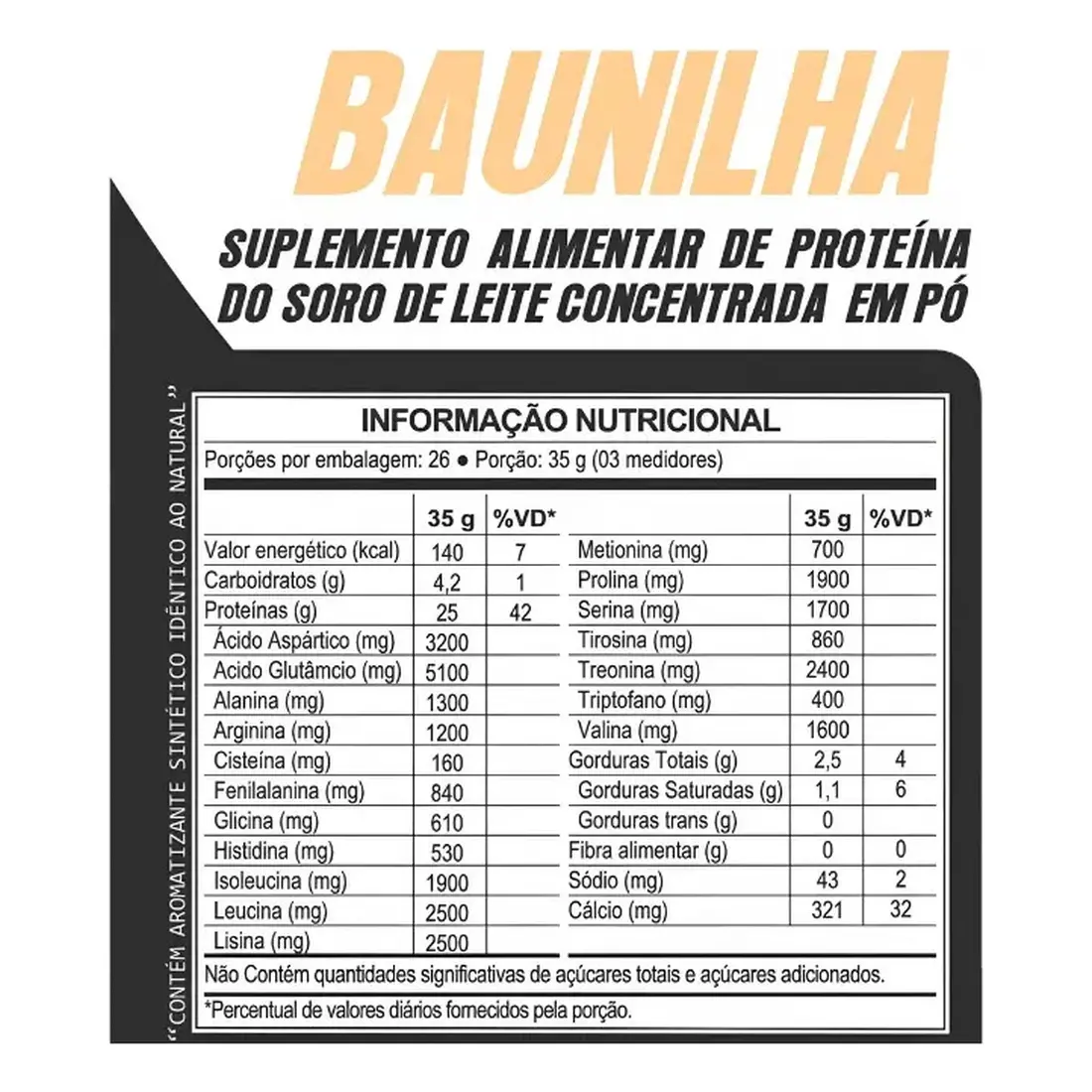 Whey Protein Concentrado 910g | Ganho de Massa e Força - imagem 6