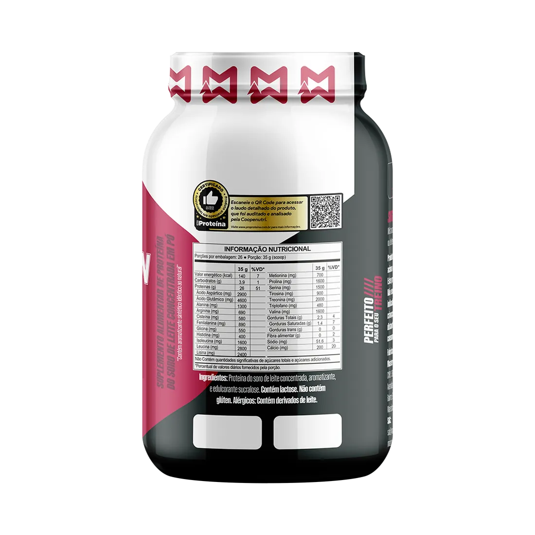 Whey Protein Concentrado Pote 910g | Masterway Suplementos