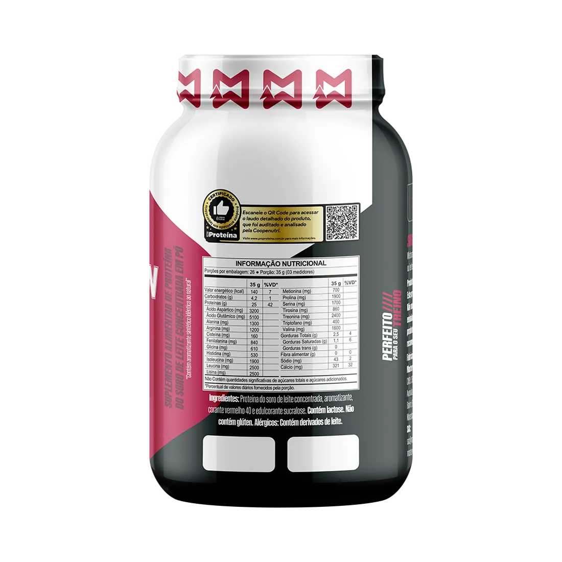 Whey Protein Concentrado Pote 910g | Masterway Suplementos