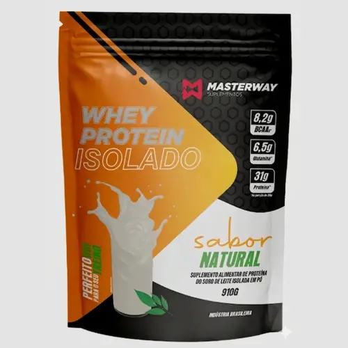 Whey Protein Isolado 910g - Masterway Suplementos