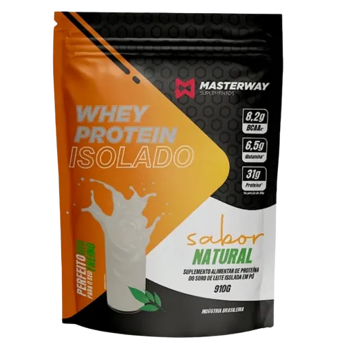 Whey Protein Isolado 910g - Masterway Suplementos