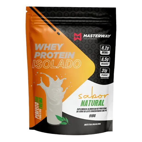 Whey Protein Isolado 910g - Masterway Suplementos Whey Protein Isolado 910g - Masterway Suplementos