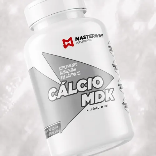 Cálcio MDK (60 caps) - Masterway Suplementos