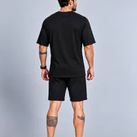 Camiseta Oversized Masculina Preta | Masterway - imagem 2