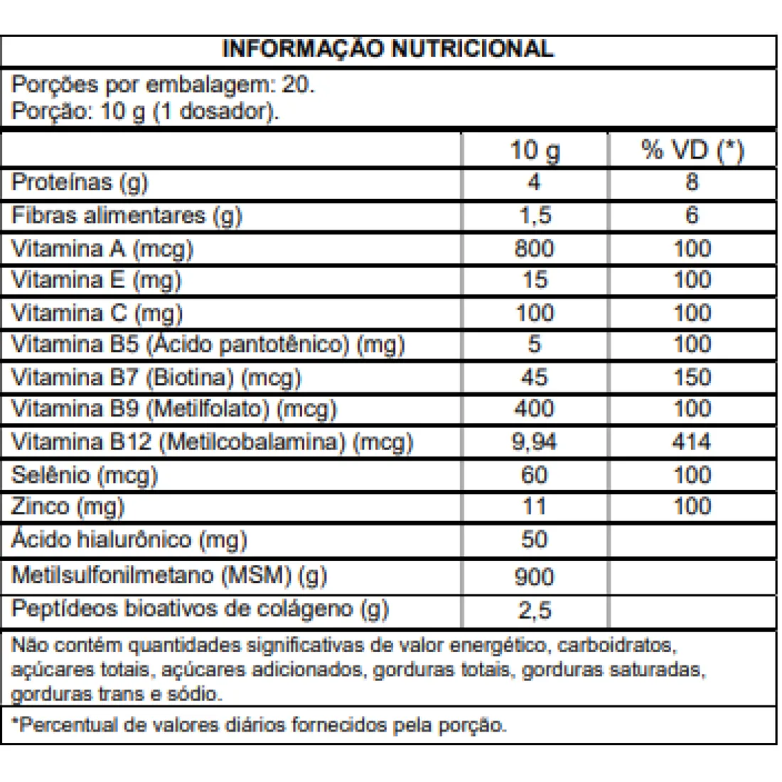 Colágeno Hidrolisado 200g | Masterway