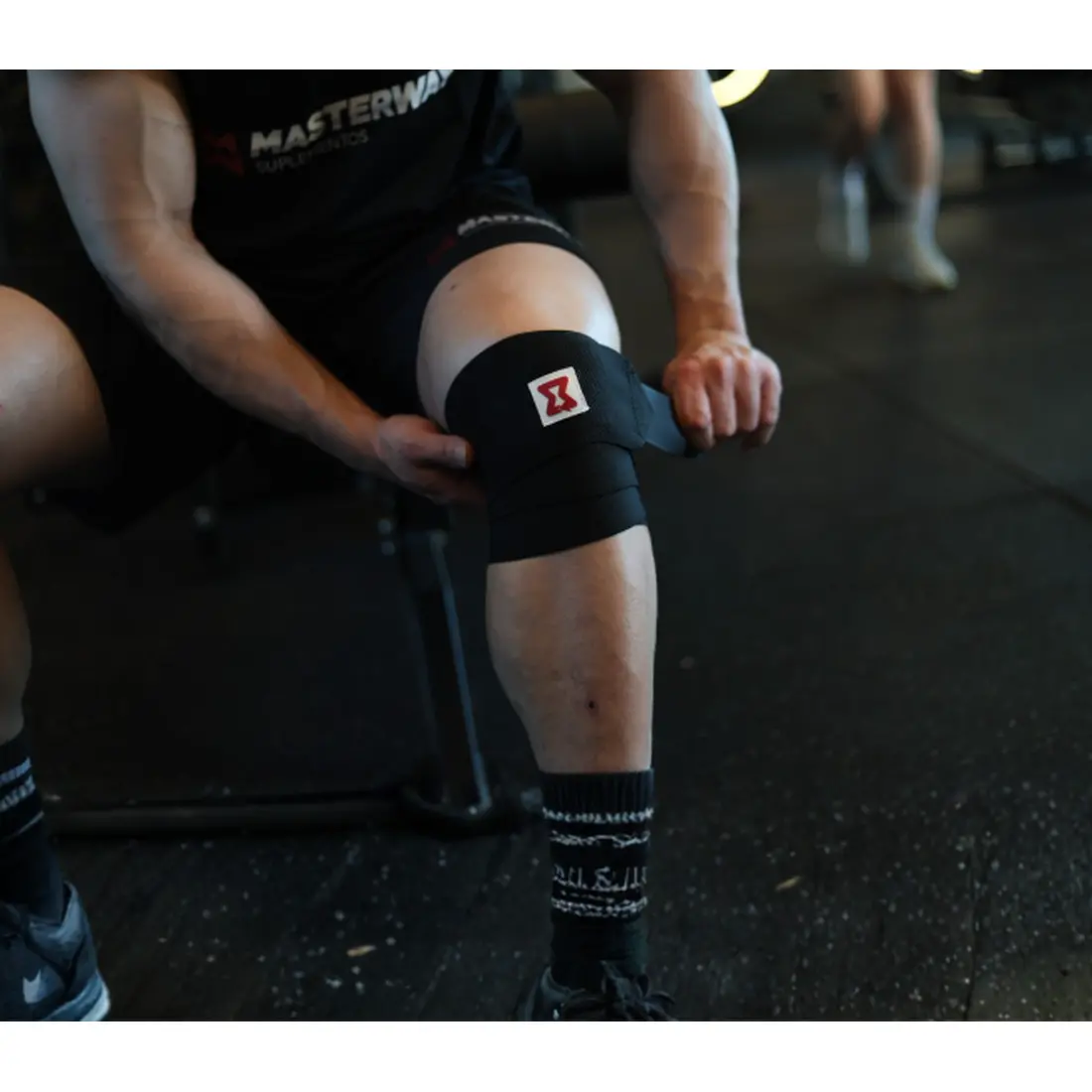 Faixa de Joelho para Treino | Suporte Firme e Compressão Ideal - imagem 2