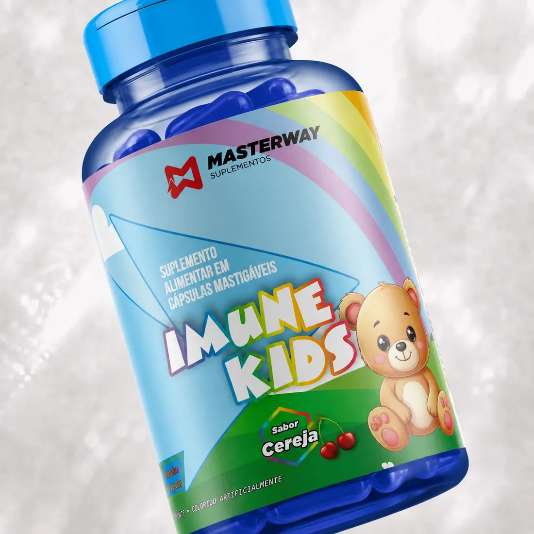 Imune Kids Ômega 60 Cáps | Saúde Infantil | Masterway