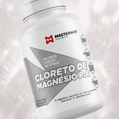 Magnésio (60 caps) - Masterway Suplementos