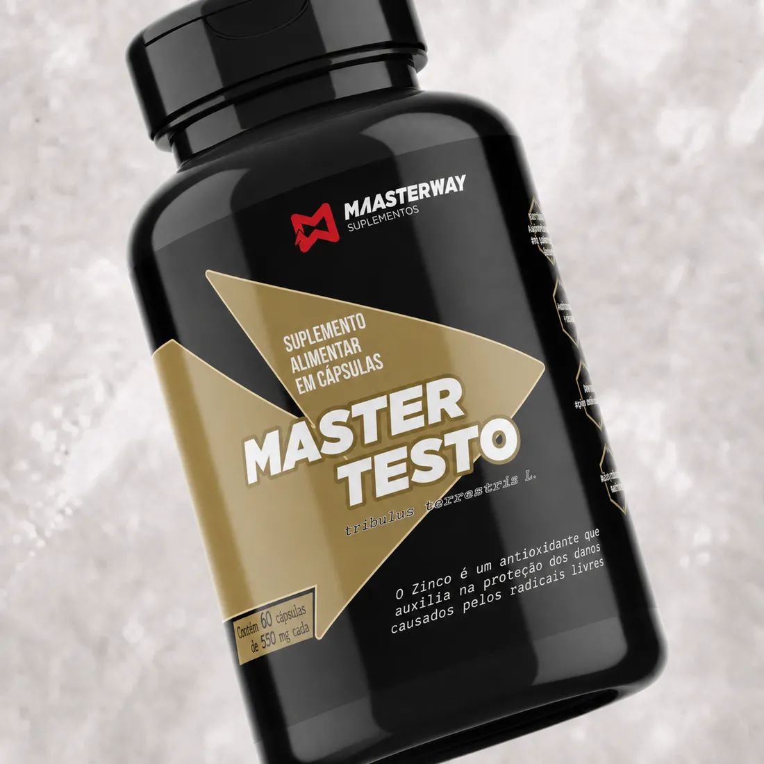 MasterTesto 60 Cápsulas | Masterway Suplementos