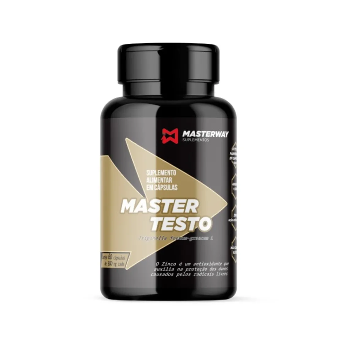 MasterTesto 60 Cápsulas | Masterway Suplementos