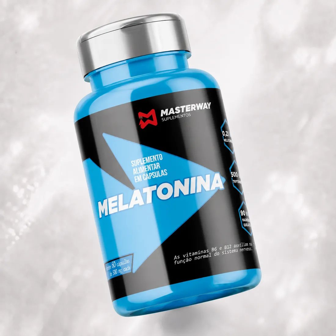 Melatonina 60 Cápsulas | Sono Profundo | Masterway