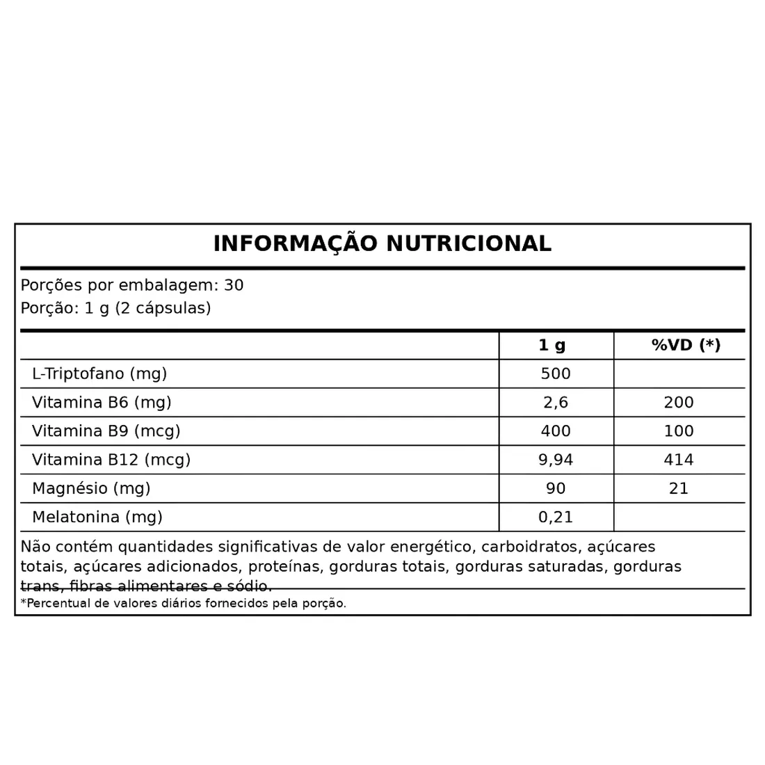 Melatonina 60 Cápsulas | Sono Profundo | Masterway