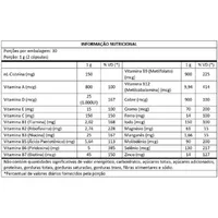 Multivitamínico 60 Cápsulas | Imunidade | Masterway - imagem 2