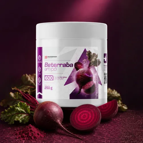 Nitrato de Beterraba 600NIT (250g) - Masterway Suplementos