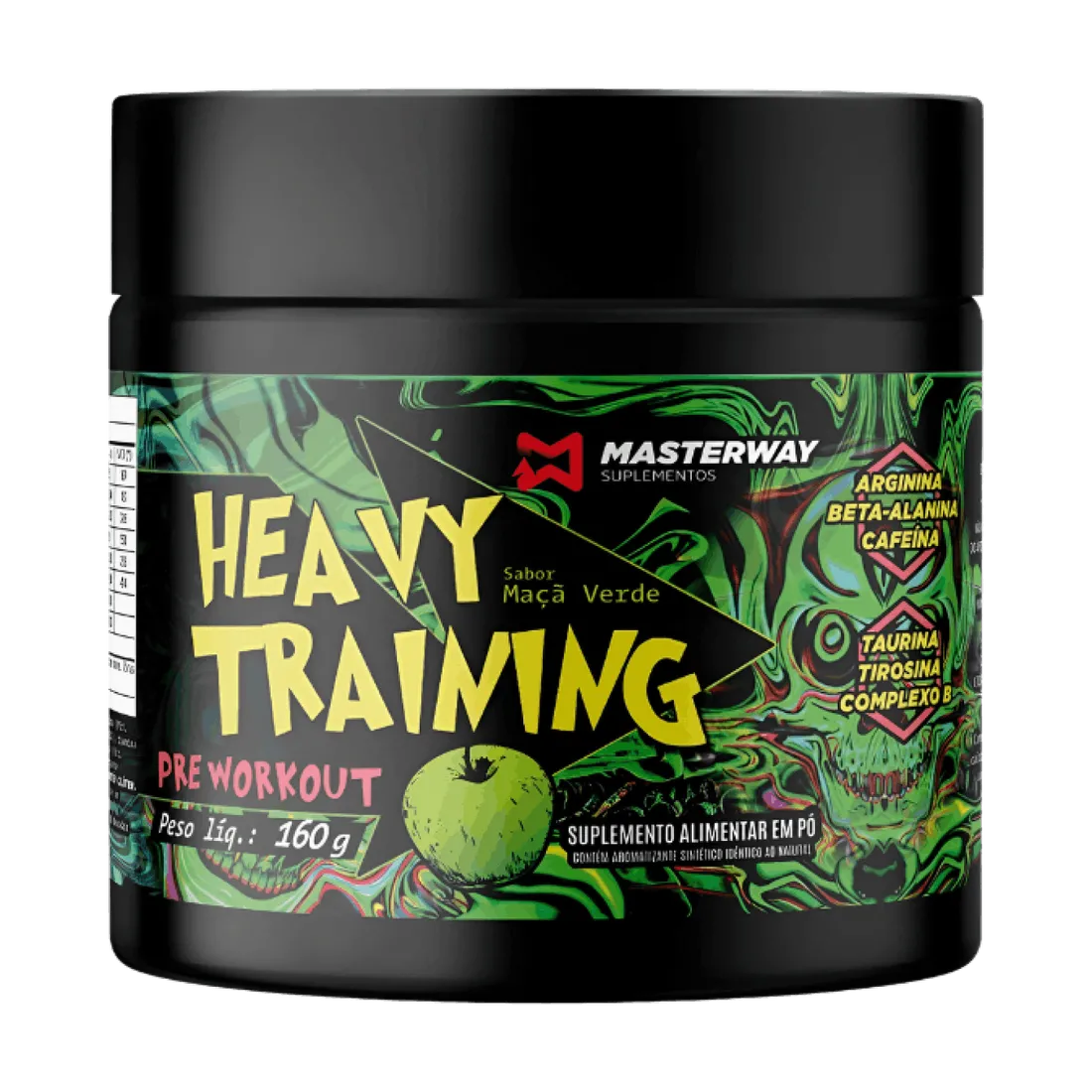 Pré-Treino Heavy Training 160g | Masterway