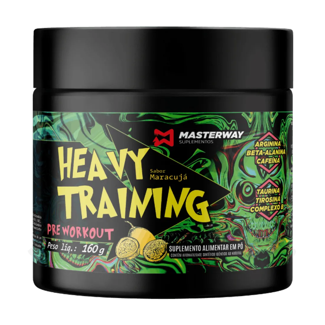 Pré-Treino Heavy Training 160g | Masterway