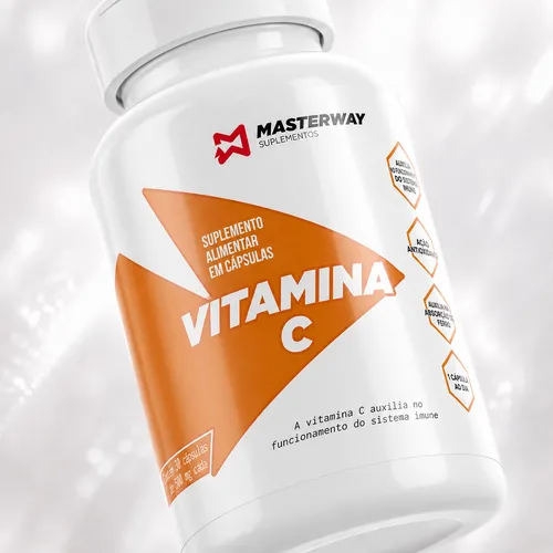 Vitamina C (60 caps) - Masterway Suplementos