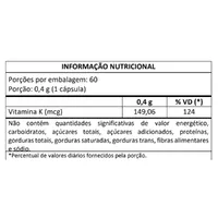 Vitamina K2 MK7 60 Cápsulas | Masterway Suplementos - imagem 3