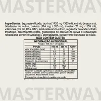 Energético Zero Açúcar 355ml | Masterway Suplementos - imagem 2
