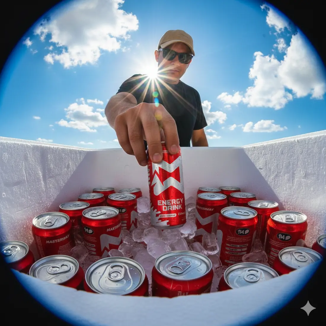 Energético Masterway Sem Açúcar 355ml | Energy Drink - imagem 5
