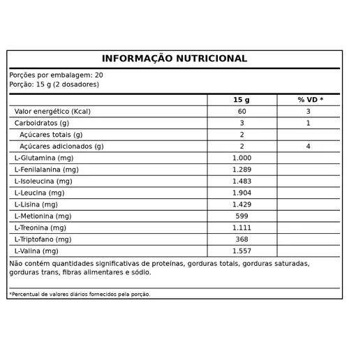 Amino Master 300g - Sabor Laranja
