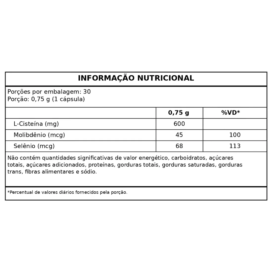 NAC N-Acetil L-Cisteína 600mg (30 Caps) | Masterway