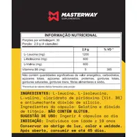 BCAA 2:1:1 + B6 - 120 CAPS - imagem 2