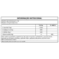 BCAA 2.4g 2:1:1 com Vitamina B6 (120 Caps) | Masterway - imagem 2