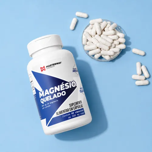 Magnésio QUELADO 60 CAPS