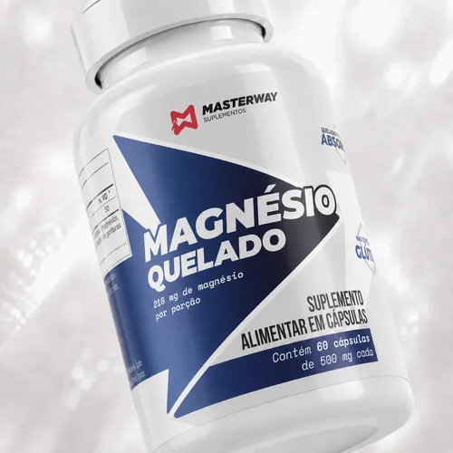 Magnésio QUELADO 60 CAPS