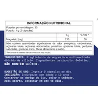 Magnésio QUELADO 60 CAPS - imagem 2