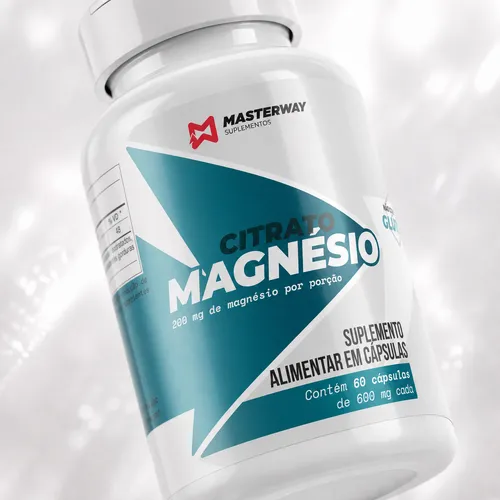 Magnésio CITRATO 60 CAPS 
