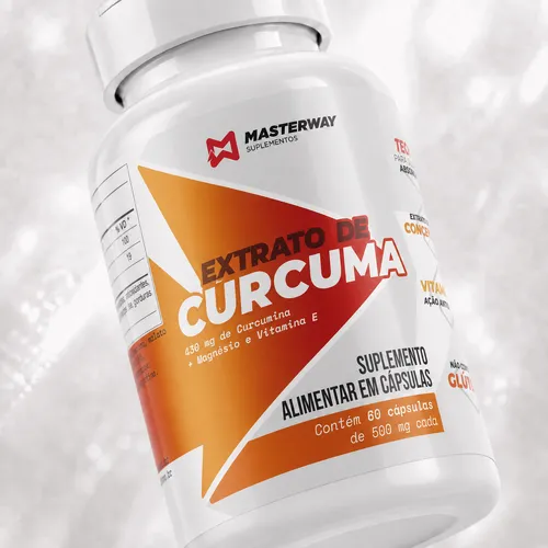 Extrato de Cúrcuma 60 Caps 