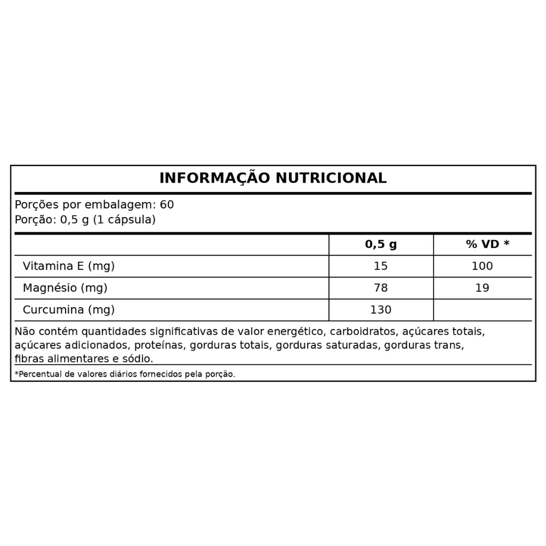 Extrato de Cúrcuma com TCM (60 Cápsulas) | Masterway
