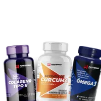 Kit Saúde das Articulações: Colágeno II, Ômega 3 e Cúrcuma - imagem 1