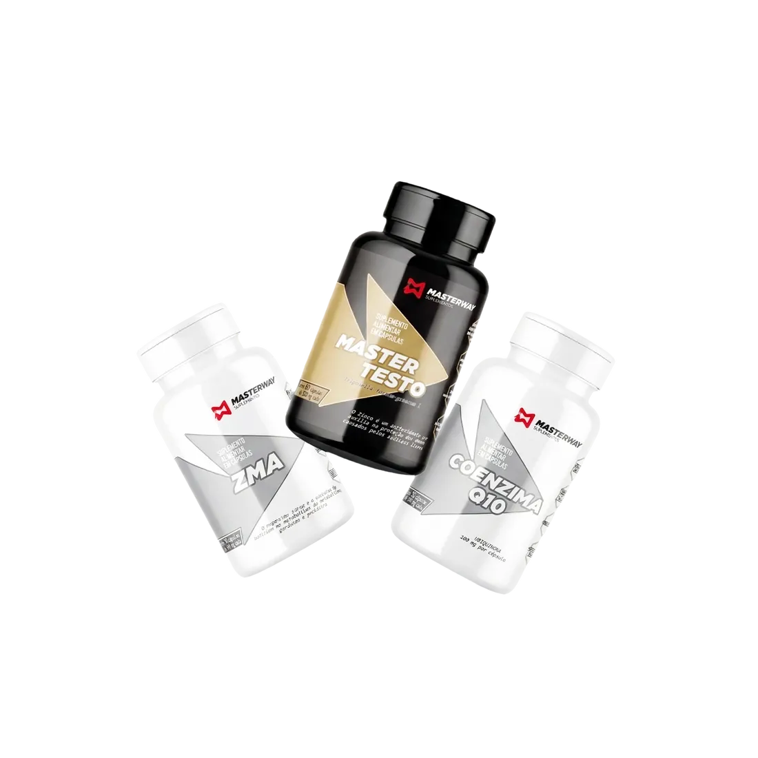 Kit Performance: Mastertesto, ZMA e Coenzima Q10 | Masterway