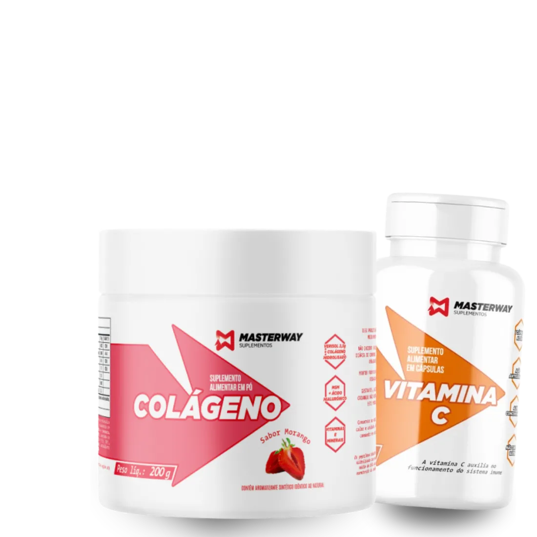 Kit Cuidado com a Pele: Colágeno e Vitamina C | Masterway