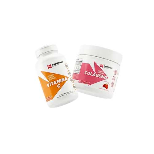 Colágeno Hidrolisado + Vitamina C - KIT CUIDADO DA PELE 