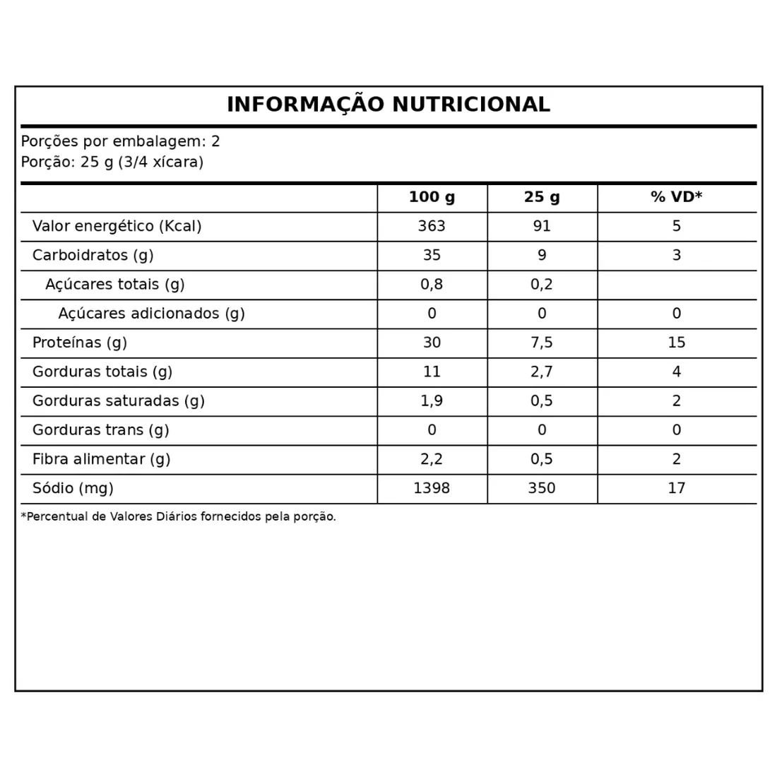 Master Snack Protein Sabor Presunto 50g | Masterway Suplementos