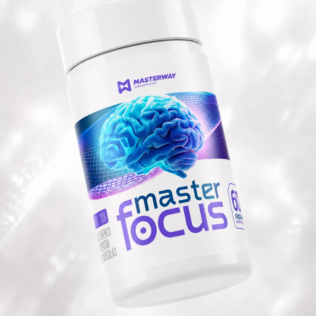 Master Focus - Suplemento Alimentar em Cápsulas | Foco e Performance Cognitiva