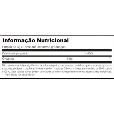 Creatina Hardcore 350g Sabor Morango