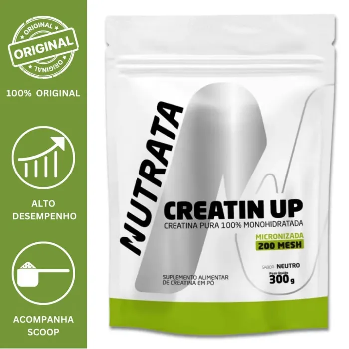 Creatina 100% Monohidratada Nutrata _ Refil 300g