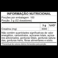 Creatina 100% Monohidratada Nutrata _ Refil 300g - imagem 3