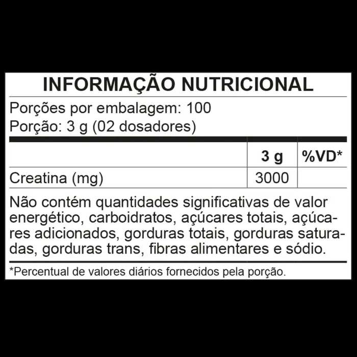 Creatina 100% Monohidratada Nutrata _ Refil 300g