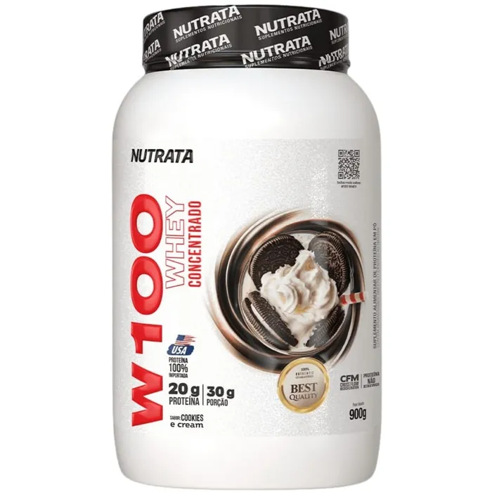 W100 Nutrata - Whey 100% Concentrado 900g