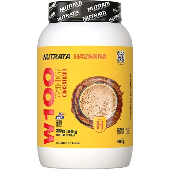 W100 Nutrata - Whey 100% Concentrado 900g