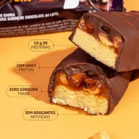 Barra Proteica Nutrata Protobar Sabor Paçoca - Display c/ 9 Unidades - imagem 4