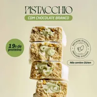 Barra Proteica Nutrata - Sabor Pistache com Chocolate Branco - imagem 2