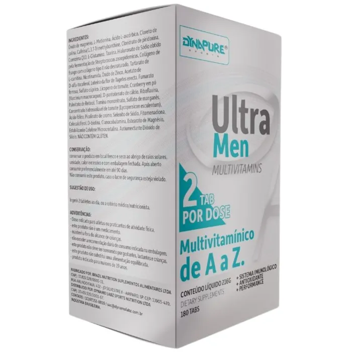 Ultra Men Multivitaminico 180 Tabs