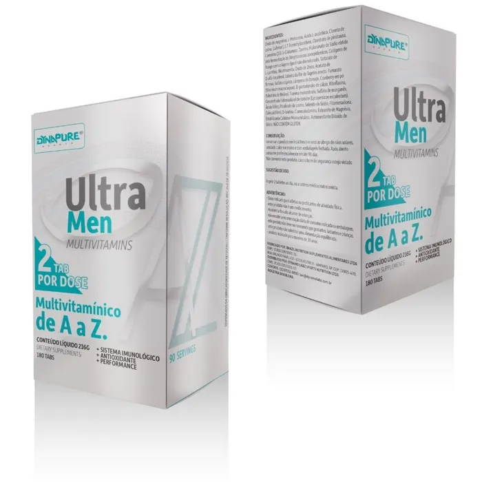 Ultra Men Multivitaminico 180 Tabs